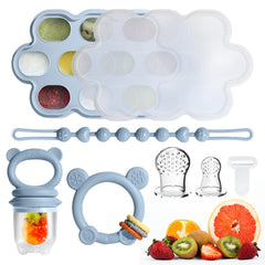 Catvegue baby feeder pouch enables self-feeding with small, digestible bites for tiny eaters.