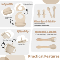 Catvegue pocket bib catches drips for tidy mealtimes