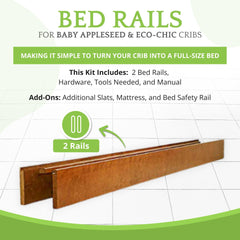 CC KITS option-2 compatibility rails show added slats and stable bed frame.