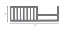 CC KITS warranty badge on solid wood guard rail for durability.