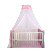 CdyBox breathable crib netting setup over crib for calmer, cooler sleep