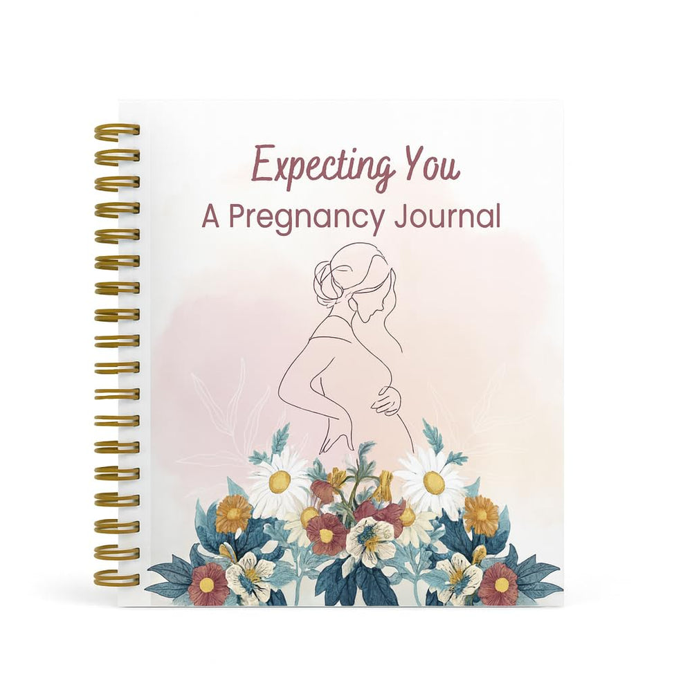 CeCe LaRue & CoCo Too pregnancy journal cover design in jewel tones offers a keepsake.