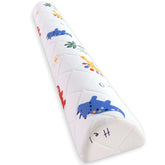 Ceekliybear foam bed bumper on a twin bed provides a safe toddler sleep boundary.