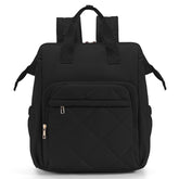 CEI-CEI diaper backpack wide-opening top for easy one-handed access.