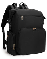 CEI-CEI neoprene diaper bag backpack front view with quick-access top opening
