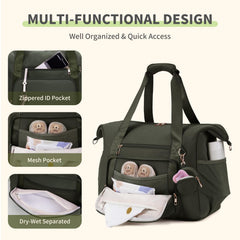 CEI-CEI neoprene diaper bag tote portable changing pad included for quick changes