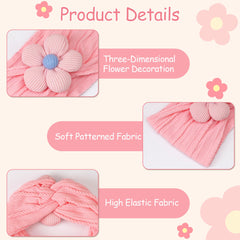 CÉLLOT daisy flower design headband adds cheerful style for photos.