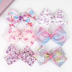 CellElection grosgrain ribbon bow with clip for secure grip across hairstyles