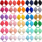 CÉLLOT 5-inch bow headbands in 30 colors, close-up showing soft fabric for gentle wear.