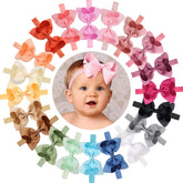 CÉLLOT baby bows on grosgrain ribbon for stylish 4.5-inch accents
