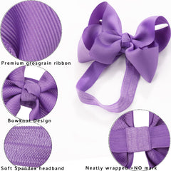 CÉLLOT sky blue bow headband keeps hair tidy during playtime