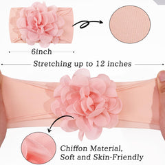 CÉLLOT flower headband with velvet pad keeps bloom shape during wear