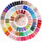CÉLLOT hair clip display showing 120pcs for easy outfit coordination.