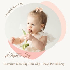 Celllot nonslip inner-mat clip demonstrates secure hold on fine hair