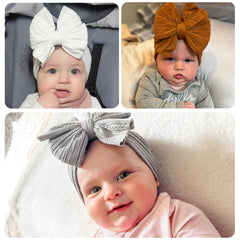 CÉLLOT cellot-baby-headband-elastic-fit demonstrates stretchable design that fits various head sizes