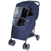 Cepairng stroller weather shield cover front view protects baby from rain and wind
