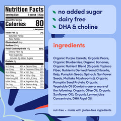 Cerebelly 16-nutrients label shown to highlight key vitamins supporting development.