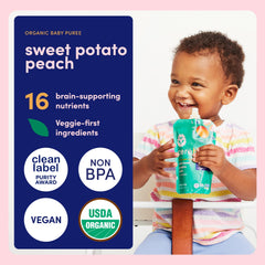 Cerebelly no-added-sugar-vegetable-first pouch naturally sweet and kid-friendly