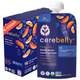 Cerebelly organic baby food pouches front for on the go nutrition