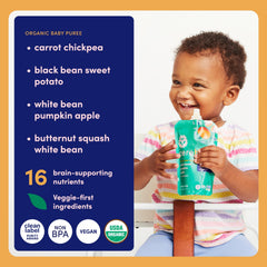 Cerebelly travel-friendly pouch on the go ideal for trips and daycare meals.