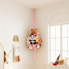 CERETIA boho room decor hammock enhances kids' spaces with stylish charm.