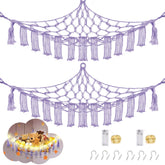 CERETIA stuffed animal hammock corner setup highlights organized plush storage and space saving.
