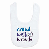 ChalkTalkSPORTS wrestling bib closeup shows soft microfiber for comfy wear.