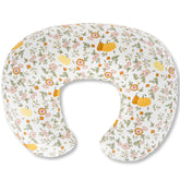 CHANGX3KB nursing pillow with flower beige cover provides easy feeding support