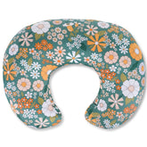 CHANGX3KB nursing pillow Flower Green cover close-up showing washable fabric