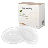 Chargenyang breast shells worn in a bra for sore nipples during breastfeeding