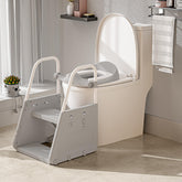 CheerKid 3-in-1 potty seat front view facilitates toddler access during training