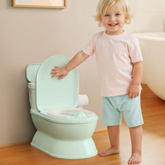 CheerTry 2-in-1 toddler potty larger base provides stable support during training