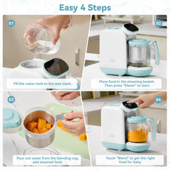 Chefhandy stainless steel water tank highlight for safe, durable operation.
