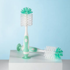 Chemimoso long-handle baby bottle brush reaching standard and wide neck bottles