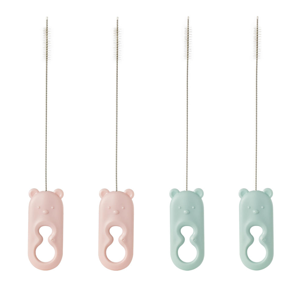 Chemimoso straw brushes 8.8in set for long reach cleaning of hard-to-clean drinkware