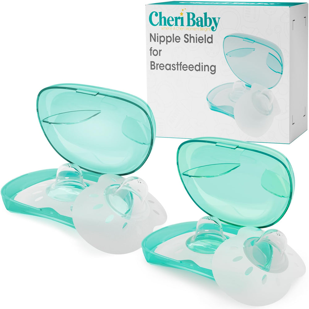 Cheri Baby nipple shields two-pair set for comfortable feeding