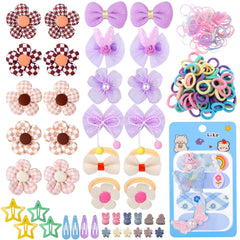 Cherocito baby hair accessories set in multi colors for quick daily styling