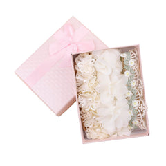 Cherrboll baby headband soft nylon demonstrates gentle material for delicate skin.