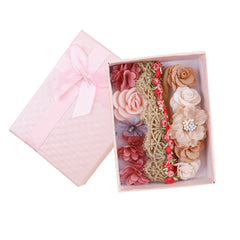 cherrboll floral headbands newborn to toddler with vibrant colors