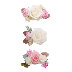 Cherrboll flower hair clip packaging, gift-ready for newborns.