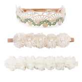 Cherrboll flower headbands packaging showing gift-ready set and color variety.