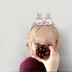 cherrboll red flower headbands, perfect for coordinating outfits and photos.