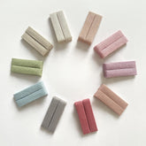 Cherssy solid color hair clip close-up showing gentle lining for fine hair