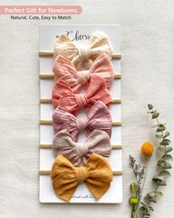 Cherssy headbands used as a cute birthday party prop for photos.