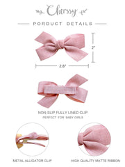 Cherssy non-slip hair clip demonstrates strong hold for pigtails or bangs.