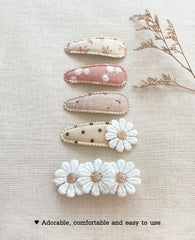 Cherssy plaid pattern hair clip demonstrating versatile look for daily wear