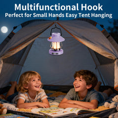 ChicLumen Kids Lantern USB-C charging keeps power ready on camping trips.