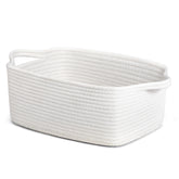 CHICVITA storage basket empty for gifts on a shelf provides neat, decorative organization.