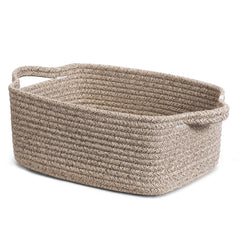 CHICVITA storage basket gift brown for stylish gift organization and tidy spaces.