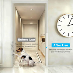 CHIDU edge protector clear guard shields counters and shelves from sharp corners.